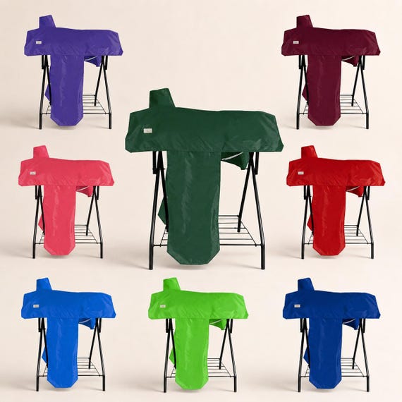 Horse Saddle Cover Double Layer Waterproof for English & Western Saddles