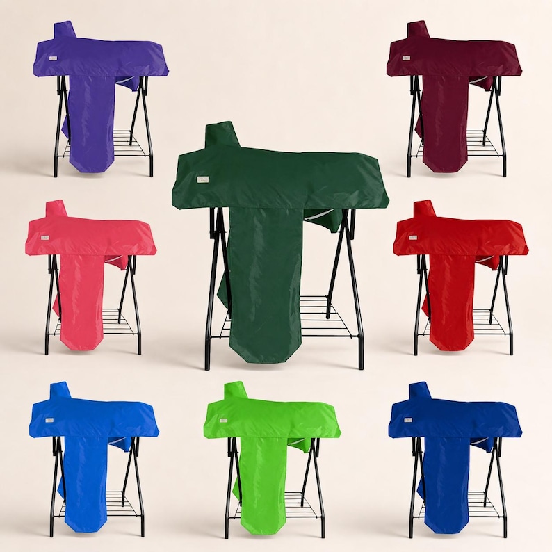 Horse Saddle Cover Double Layer Waterproof for English & Western Saddles image 1