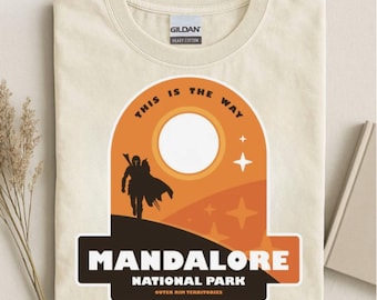 Mandalorian unisexe confort couleurs drôle chemise Din Djarin Grogu Star War T-shirt c'est la façon tee Pedro Pascal Disneyland cadeau pour elle lui