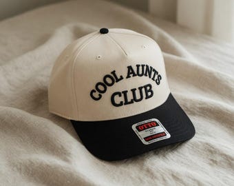 Cool Aunt Club Baseball Hat: Aunts Gift from Niece, Mother's Day Gift