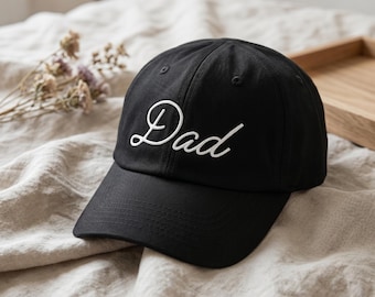 Father’s Day Dad Hat, Embroidered Baseball Cap, Gift for Dad, Adjustable Classic Dad Hat, Everyday Casual Hat