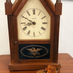 Vintage Eagle Clock - Etsy