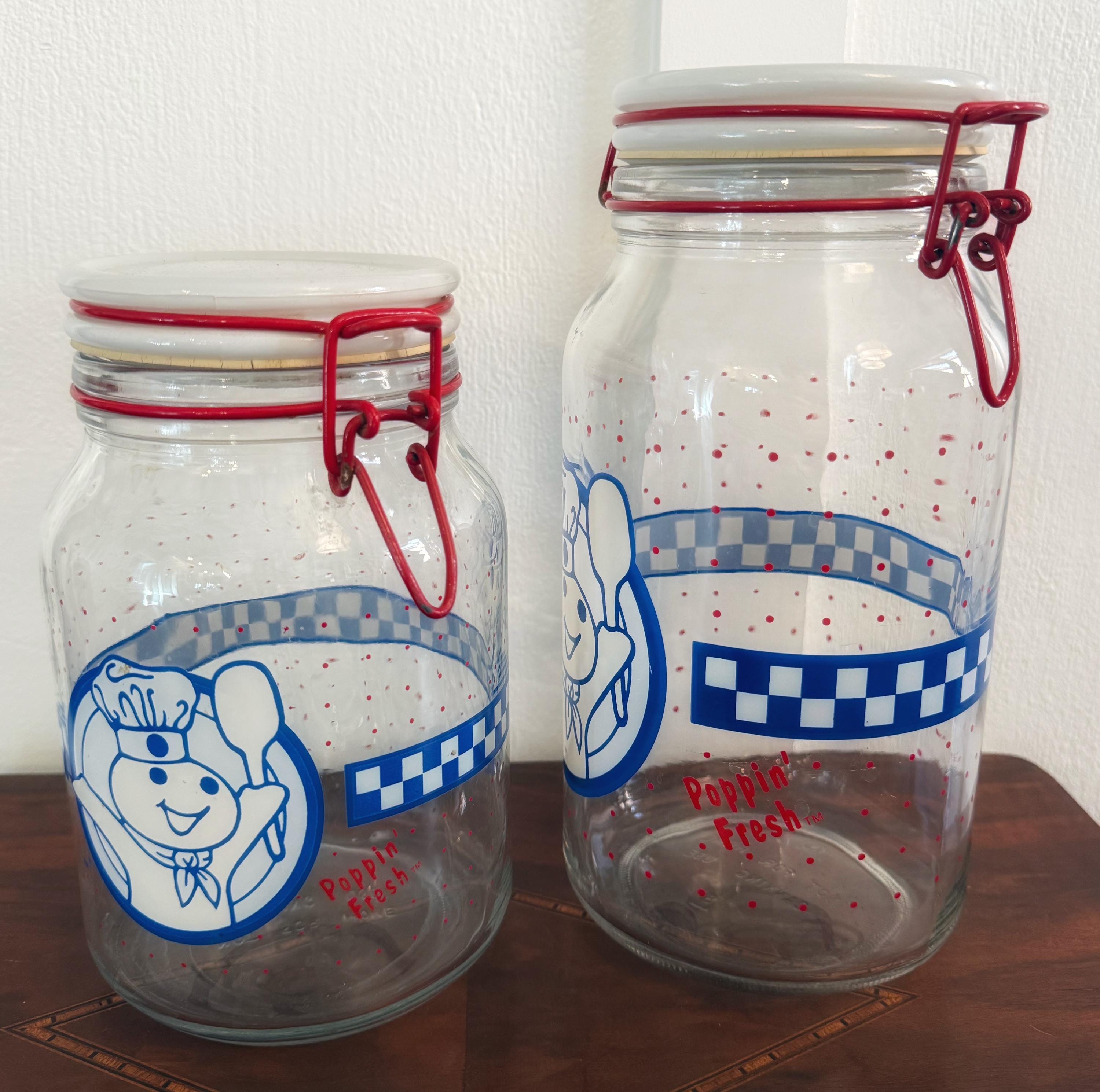Pillsbury Doughboy Canister Set - Etsy