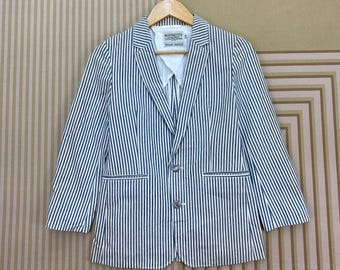 Chaqueta estilo Hikory a rayas de la marca japonesa Beauty & Youth.