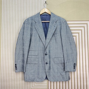 Vintage Polo Ralph Lauren Glen Plaid Blazer Jacket – Classic Tartan Check Pattern