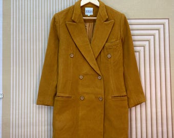 Chaqueta Mustang cruzada vintage de Norma Kamali
