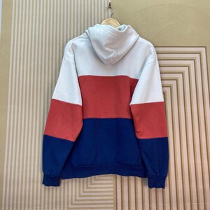 Vintage Fila Colorblock Center Logo Hoodie bild 2