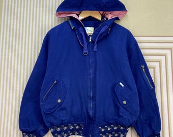 Chaqueta vintage ketty bomber bordada Pacth
