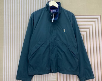 Chaqueta cortavientos verde vintage de Chaps Ralph Lauren