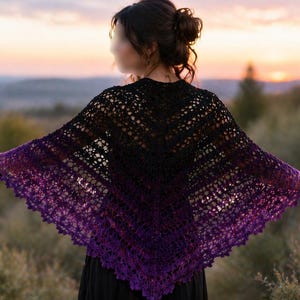 Shawl Crochet - Shawl Pattern, Crochet Wrap, Easy Crochet Scarf, Women's Shawl, Pattern Shawl, Infinity Scarf, Crochet Tutorial, PDF Pattern