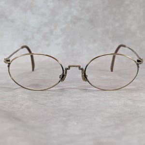 Vintage Christian Dior 2877 43 Oval Eyeglasses Frames Austria 51-21 135 Case