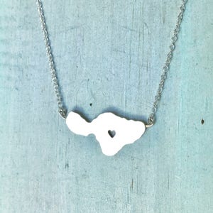 Heart in Maui Necklace • Sterling Silver or 14K gf by Sparrow Seas