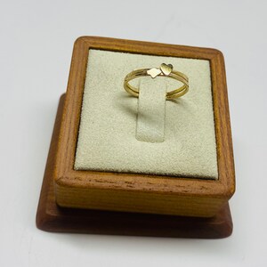 Mini Heart Maui Ring Set 14kgf