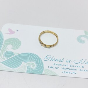 Mini Heart Maui Ring Set image 8