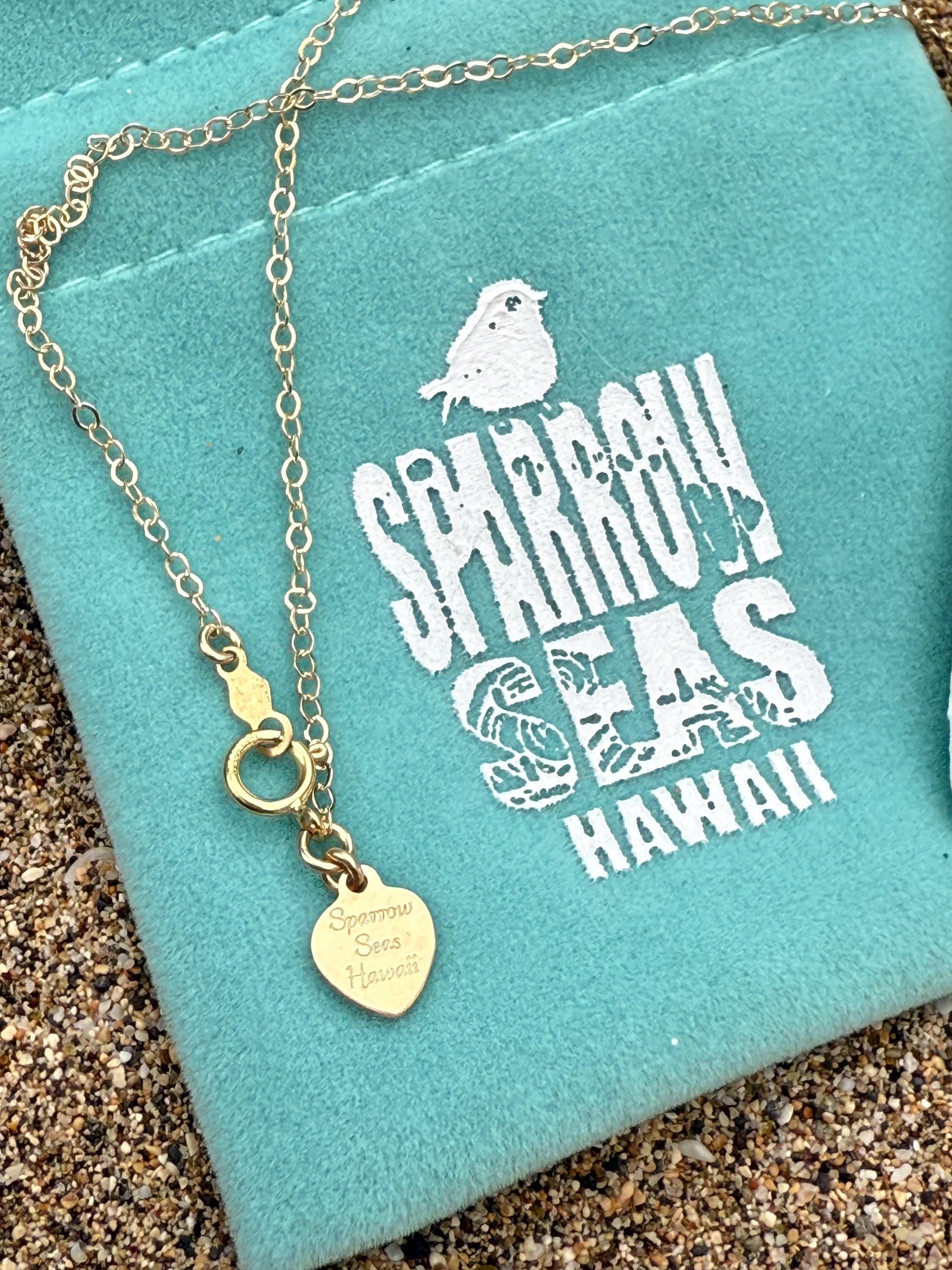 Aloha 14kgf Bar Necklace-perfect Gift of ALOHA! - Etsy