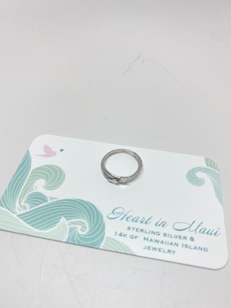 Mini Heart Maui Ring Set image 7