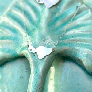 Heart In Lahaina, Maui A Special place in our hearts with this even more meaningful piece in sterling silver or 14Kgf image 5