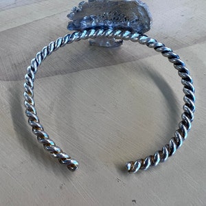 SunriseShell Original Piece Sterling Silver Cuff Bracelet by Sparrow Seas, Hawaii image 7