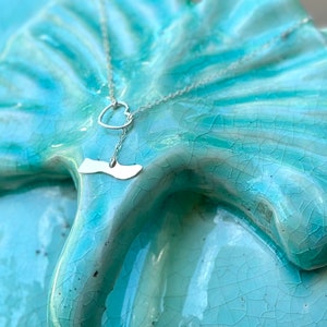 Molokai Through My Heart, Island Lariat Necklace in 14Kgf or Sterling