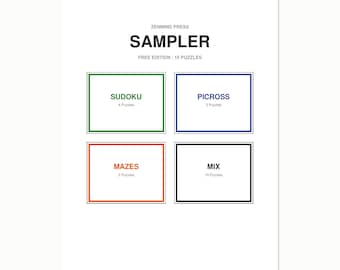 Gratis proefpakket met 10 puzzels met hyperlinks voor reMarkable 2 Paper Pro