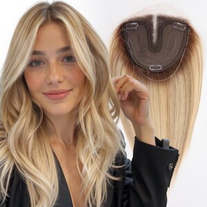 Halo Hair With Topper - Etsy display picture 1