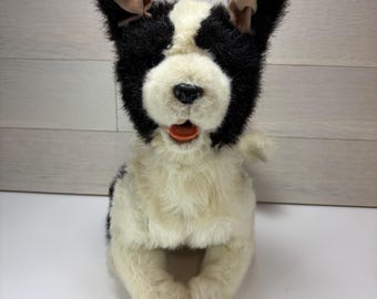Vintage 2005 Tiger FurReal Scamps My Playful Pup Interactive Toy Dog NOT TESTED