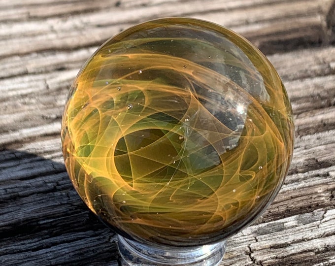Gold and Silver fume chaos marble