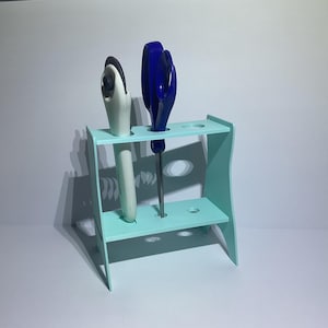 Sewing Tool Organizer | Holds 2 Scissors & Fabric Cutter