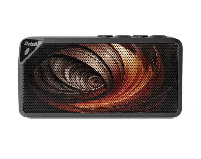 Abstract Swirl Artwork Bluetooth Speaker | Portable Wireless Speaker
