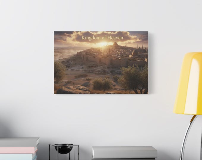 Kingdom of Heaven canvas print | matte stretched wall art
