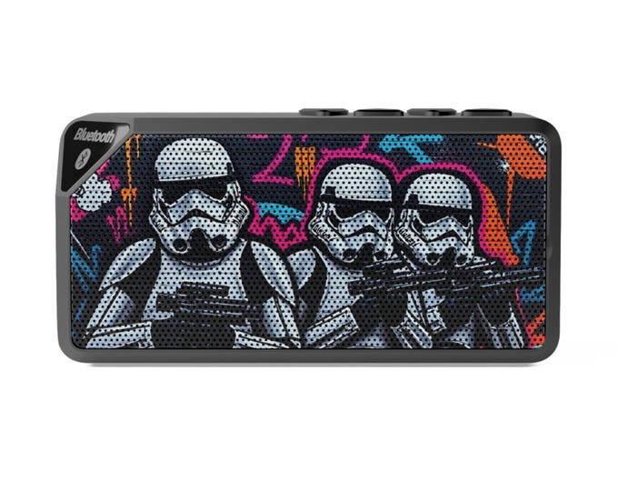 Stormtrooper Graffiti Bluetooth Speaker | Star Wars Inspired Portable Speaker