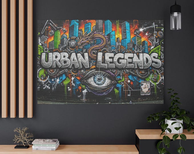 Urban Legends mural Canvas