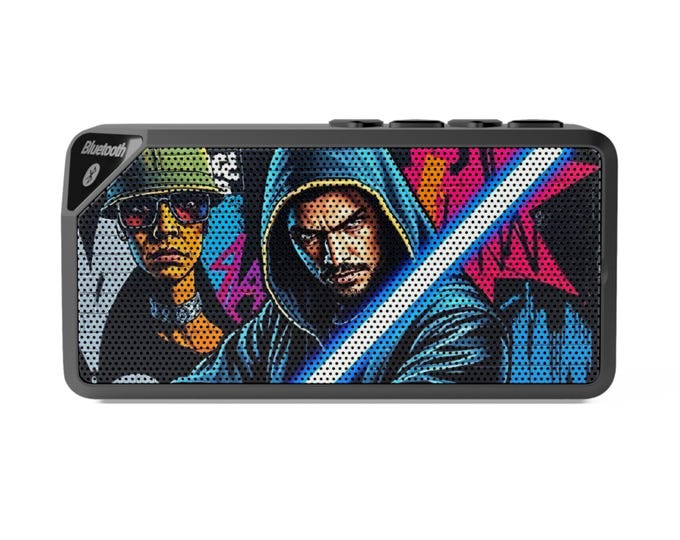 Jedi Hooded Figure Bluetooth Speaker | Galaxy SciFi Artwork