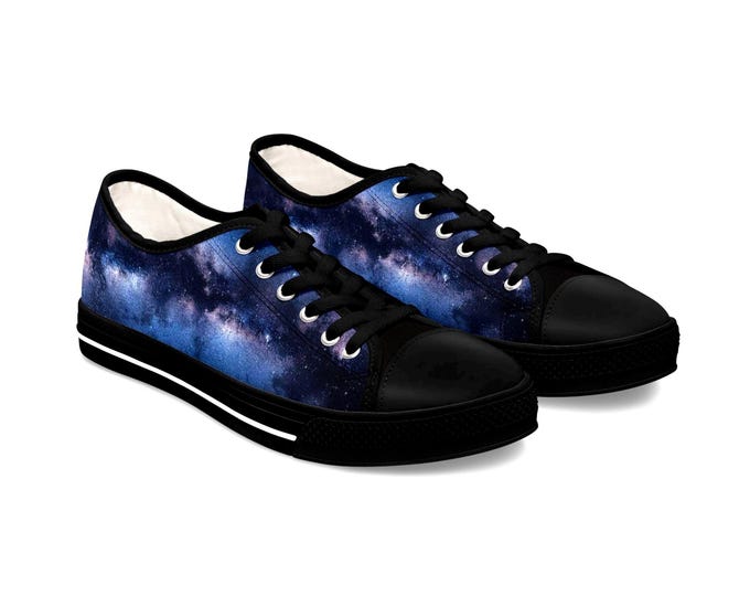 Galaxy Milky Way Sneakers | Low Top Sneakers