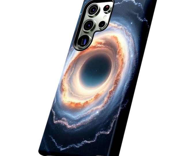 Cosmic Black Hole Galaxy Tough Case | Space Nebula Phone Cover