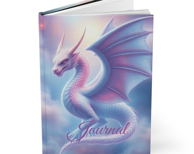Fantasy Dragon Journal | Iridescent Artwork, Lined Pages (150)