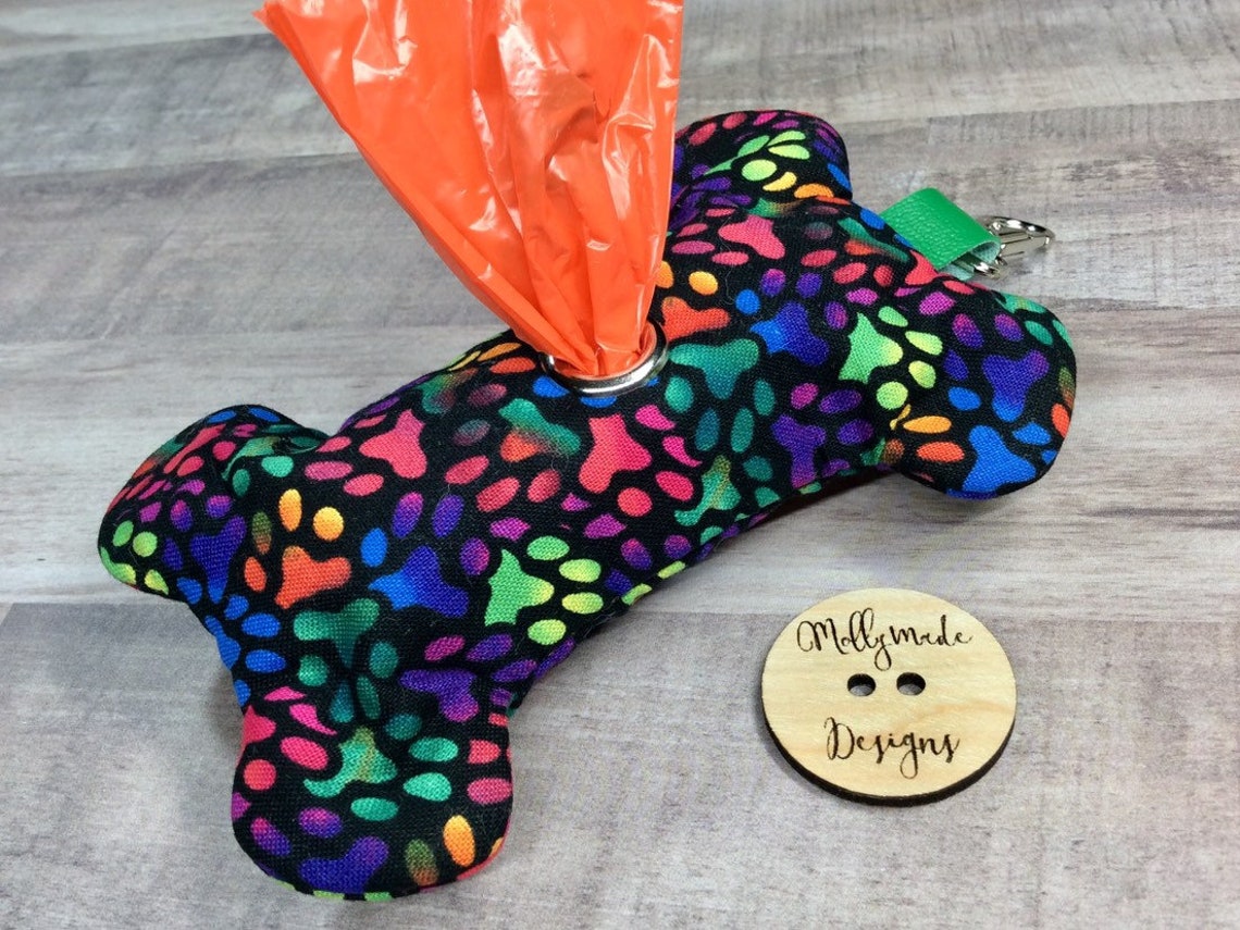 In the Hoop Waste Bag Dispensers Dog Bone and Rectangle Etsy