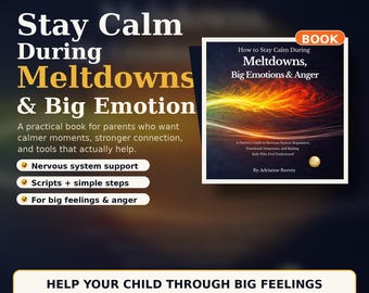 Calm Parenting Book | Meltdowns, Big Emotions & Nervous System Regulation