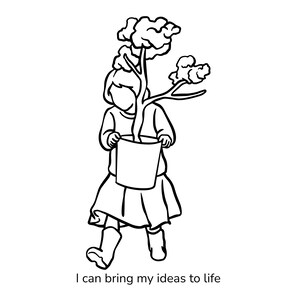 Páginas para colorear conscientes para niños / Actividades relajantes, a partir de 4 años (Descarga en PDF) imagen 6