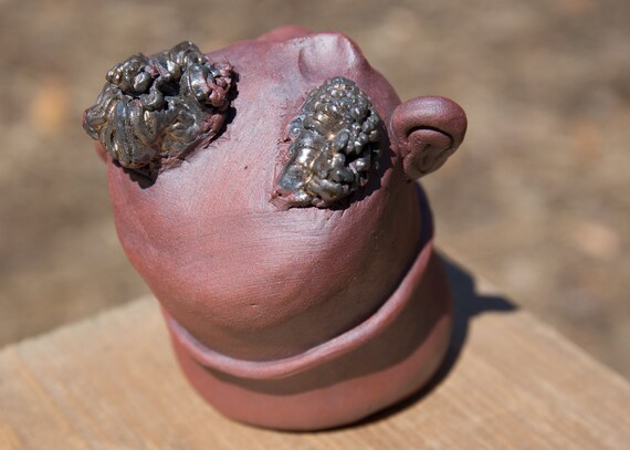 Mini Monster Bank From Clay Creature Comforts Etsy