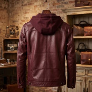 Leather jacket