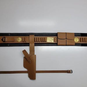 Book of Boba Fett Belt Star Wars Cosplay Genuine Mandalorian | Movie-Inspired Boba Fett Belt image 10