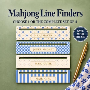 Leitor de linhas de Mahjong, Localizador de linhas de Mahjong, Acessórios de Mahjong, Ideias de presentes para Mahjong, Presente para jogador de Mahjong