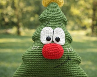 Weihnachtsbaum-Kissen, niedliches Feiertags-Kissen, Weihnachtskissen, festliches Wohndekor, Plüschkissen, Geschenkidee