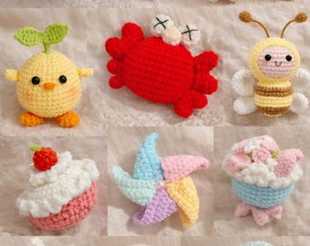 Handmade häkeln Baby Mobile | Boho Kinderzimmer Dekor | Weicher hängender Baby-Mobile für Krippe | Neugeborenen Geschenk