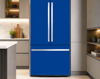 Unifarbe Vinyl Kühlschrank Wrap Peel & Stick Cover