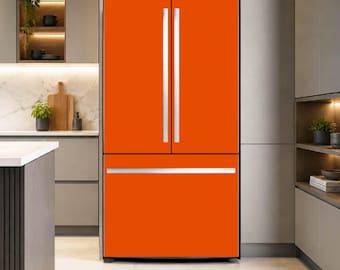 Einfarbig Kühlschrank Wrap Vinyl Aufkleber Peel Stick Küche Abdeckung
