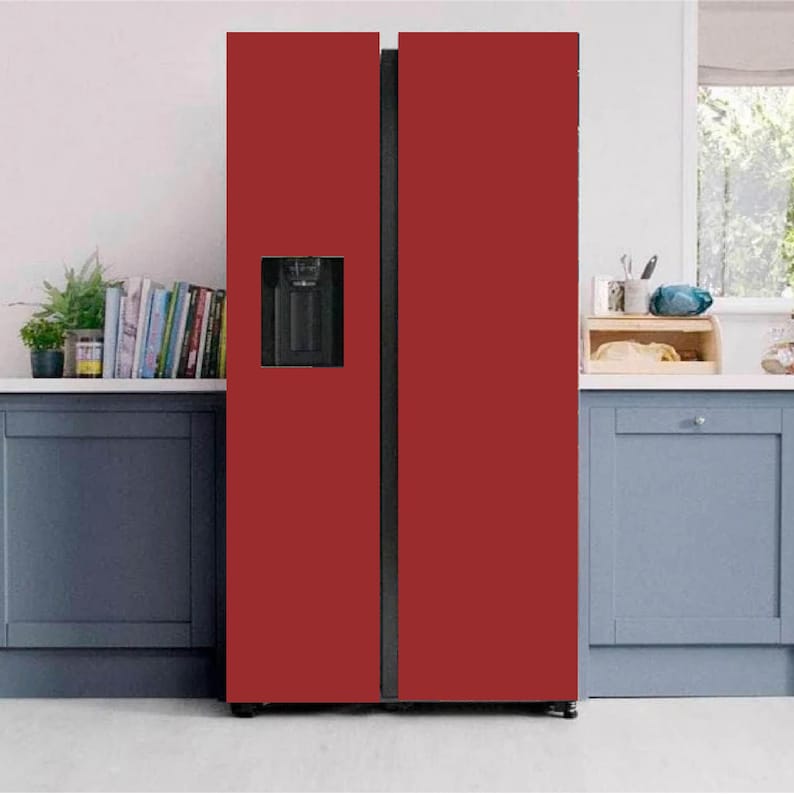 Lava Falls Modern Kitchen Upgrade With a Lava Falls Color Fridge Wrap ...