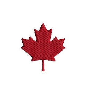 Mini Kanada Ahorn Blatt Stickdatei-INSTANT DOWNLOAD