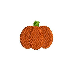 Mini Pumpkin Machine Embroidery Design-INSTANT DOWNLOAD